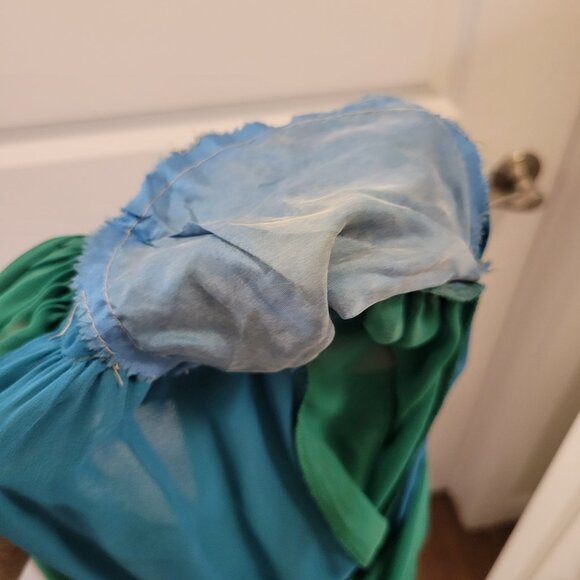 Vintage Wayne Clark Aline Marelle Dress Formal Evening Dress - Drapery - Picture 16 of 16